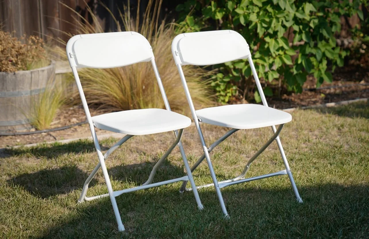 White Folding Chairs