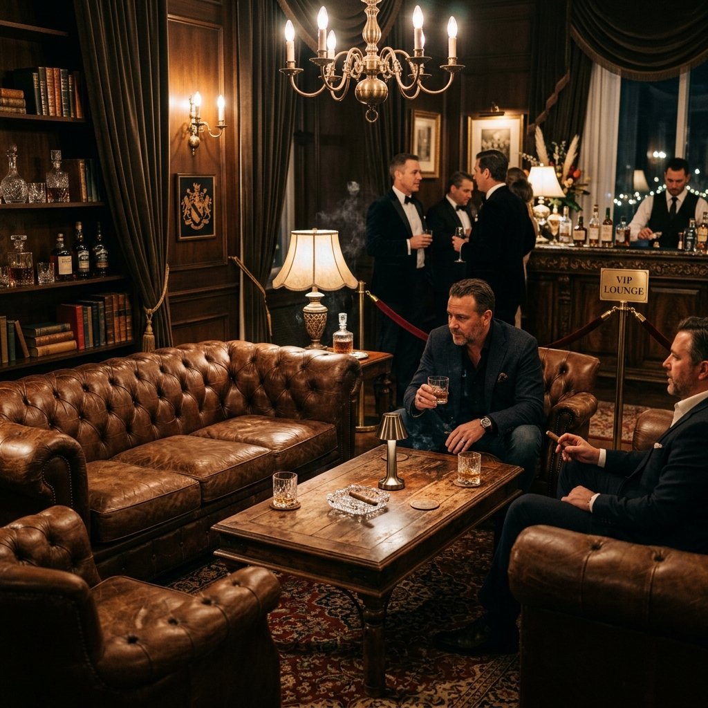 VIP Lounge Chesterfield Sofa