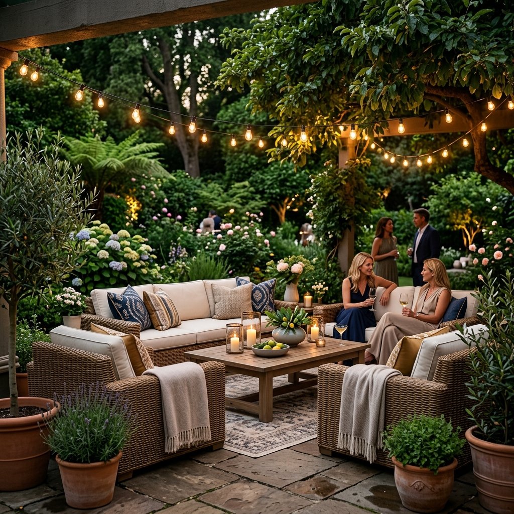 Luxury Outdoor Garden Setup