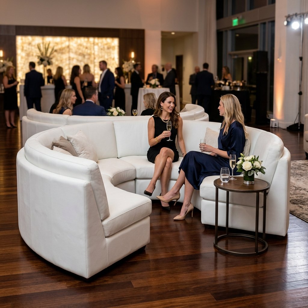 White Modular Sofa