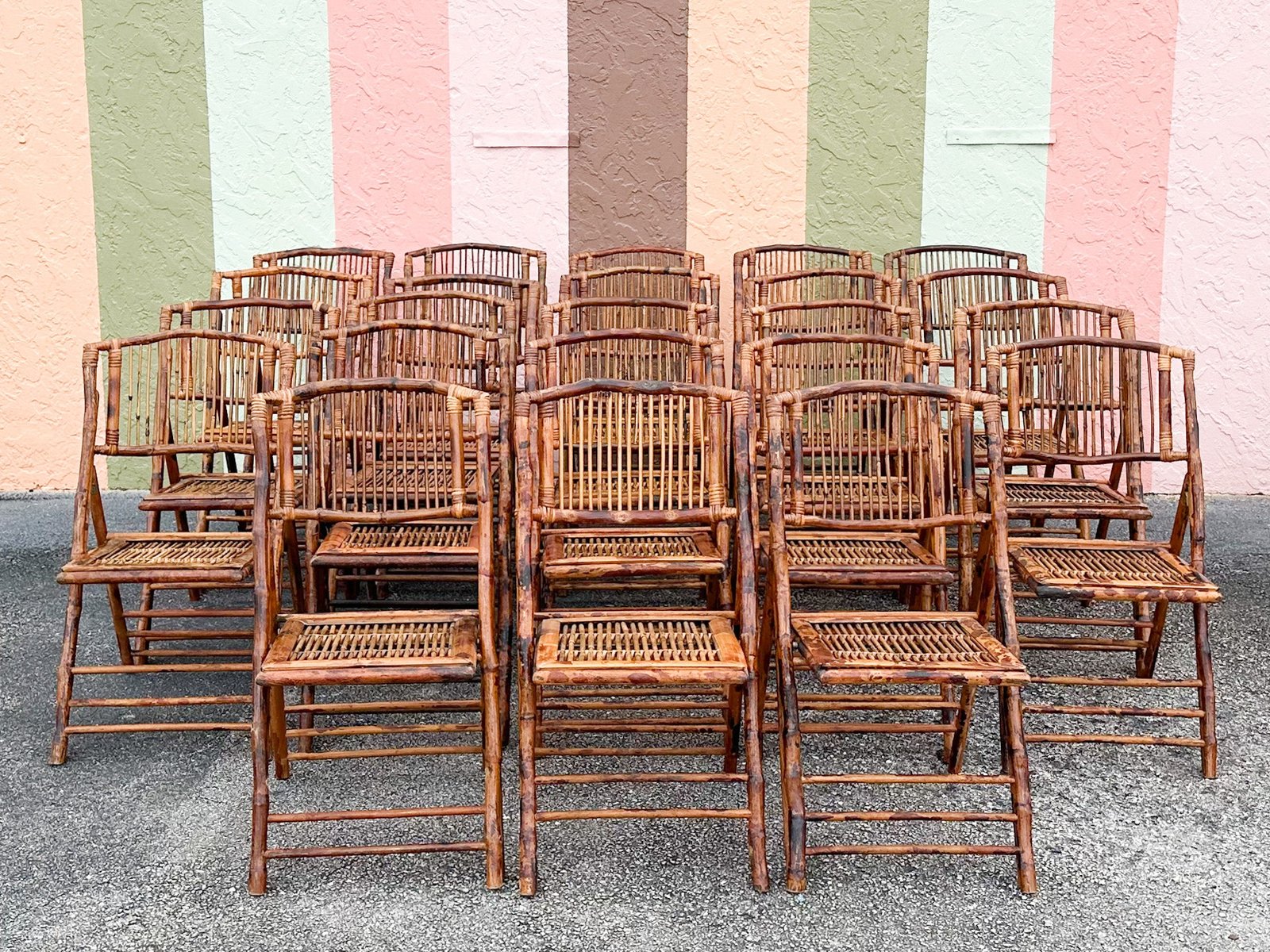 Premium Bamboo Folding Chair