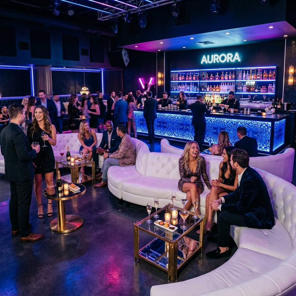 Luxury Lounge Setup